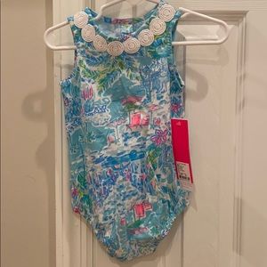 Lily Pullitzer baby playsuit